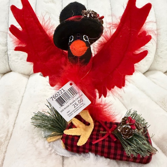 Annalee 760221 6 in Winder Woods Cardinal NWT - Picture 3 of 8